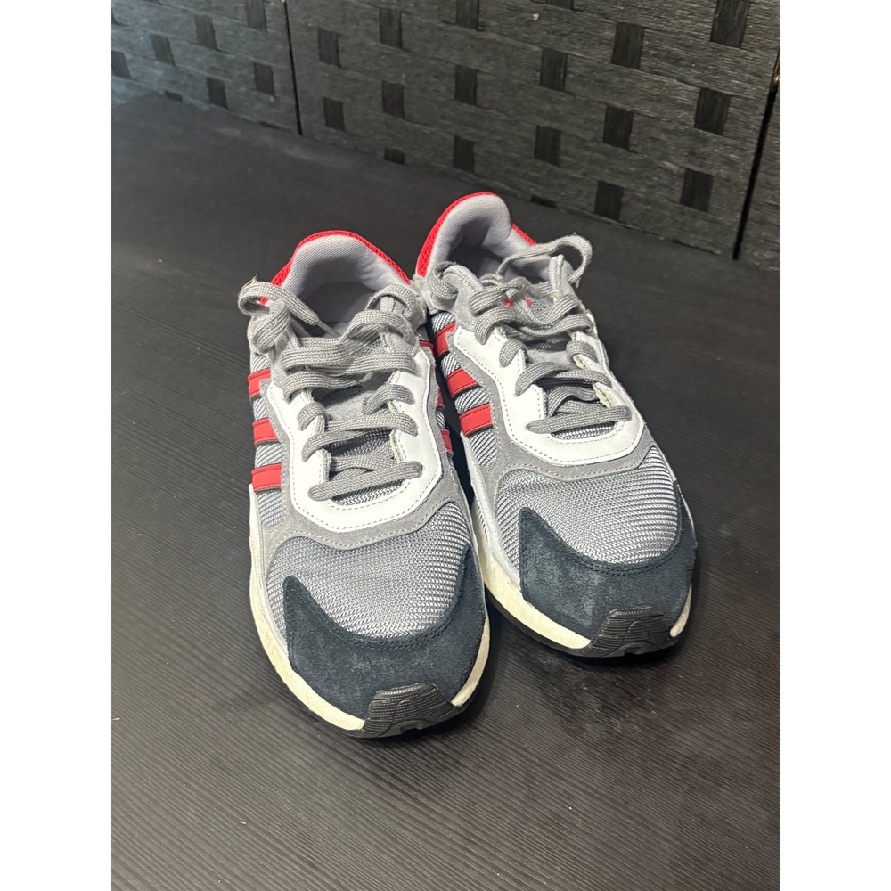 Men's adidas tresc ultra boost size  11.5 gray and red and black